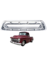 57 Chevy Pickup Truck Chrome Steel Front Grill Grille Assembly Chevrolet... - $1,146.93 CAD