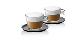 NESPRESSO View Collection - 2 Cappuccino Cups &amp; Saucers SET (NIB) - $547.43 MXN