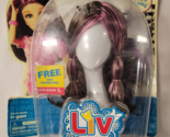 NIB LIV Doll Hairdo Hairstyle Wig Purple Pink Highlights Funky 20036176 ... - £14.90 GBP