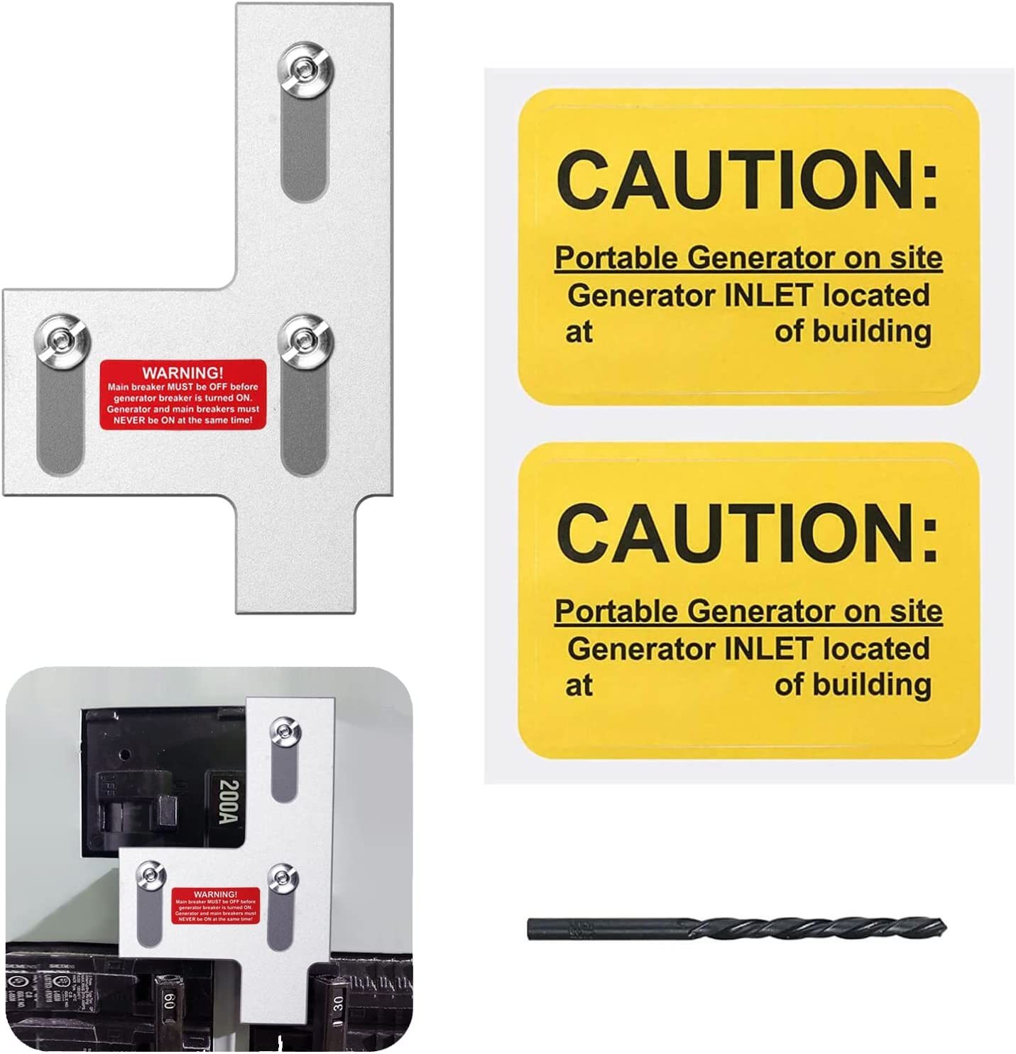 With A 1 1/10-Inch Space Between The Main And Branch Breakers, The Gener... - $44.92