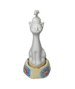Vintage 1999 Ceramic White Cat Meow Sound Pump Soap Lotion Dispenser wit... - $39.11 CAD