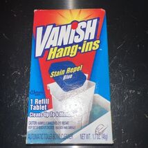 Vintage 1996 VANISH Hang-Ins Automatic Toilet Bowl Cleaner Stain Repel B... - $24.74