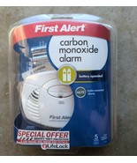 First Alert CO400 Carbon Monoxide Detector, Battery Operated , White - $18.30