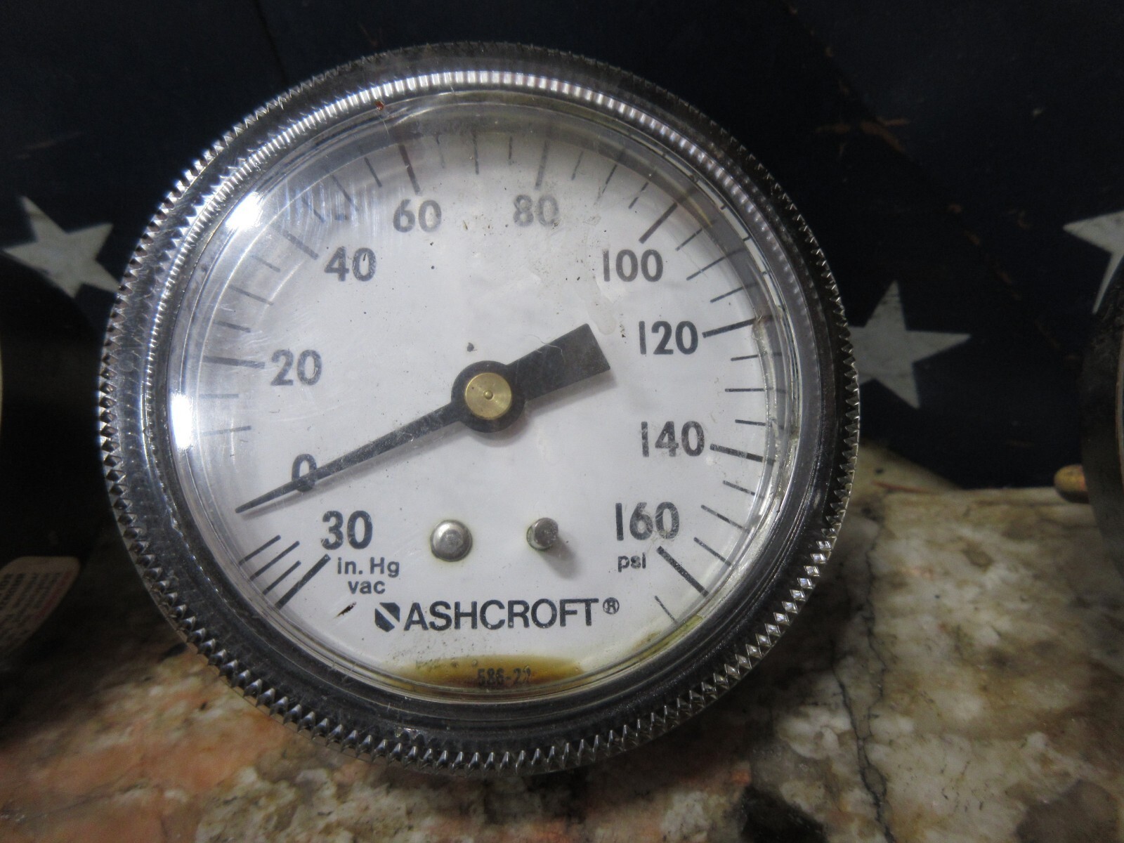 ASHCROFT 586-10 586-07 586-22 PRESSURE GAUGE CHARMILLES 2020 SI CNC EDM 4 PIECES Item image 5