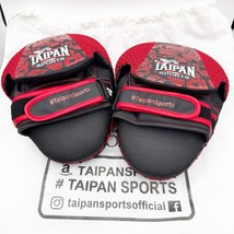 Taipan Sports Sparing Punching Mitts Red And Black For Boxing Training - $39.99
