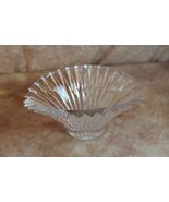Rare Mikasa Excelsior Flair Heavy Crystal Brilliant Slovenia Bowl DH3016 - $38.00