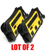 Lot 2 UL Listed 8 EIGHT OUTLET METAL POWER STRIP w/ 5FT CORD - €39,47 EUR