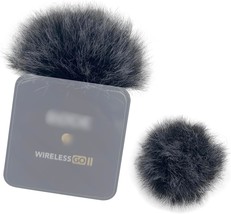 Mic Windshield Pop Filter Wind Muff For Rode Wireless Go 2 Dual, Black A... - $31.98