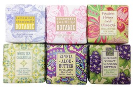 Spring Garden Bloom Flower Butter Soap Gift Set - £23.82 GBP