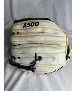 Wilson A500 Baseball Glove 11.5” RHT White and Black A05RF20115 - £31.13 GBP