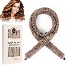 Satin heatless hair curler, Lazy Natural Soft Wave DIY heatless curls fo... - $7.35
