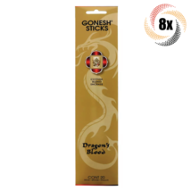 8x Packs Gonesh Extra Rich Gold Dragon&#39;s Blood Incense Sticks | 20 Stick... - £14.34 GBP