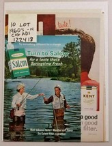 1960&#39;s Print Ads CIGARETTES Lot of 10(Ten) Salem, Kent, Kool, Lark, L&amp;M ... - $16.05
