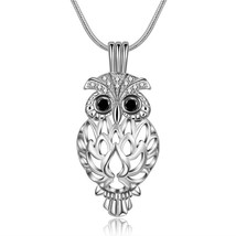 14mm Mexico bola Pendant Harmony Pregnancy Ball Necklace Owl Cage Locket fit Mus - £18.99 GBP