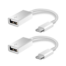 Usb C To Usb Adapter [2 Pack],Type-C Otg Cable Type C Male To Usb A Female Adapt - £11.74 GBP