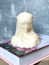 Mystical Veiled Lady Candle Sculpture - $43.21