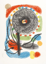16x20&quot; CANVAS Decor.Room interior art print.Joan Miro colorful flower.5991 - £37.18 GBP