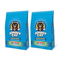 2 Bags - Jonny Cat Litter Original Odor Control Scented Clay Non-Clumping 20 lb - £30.85 GBP