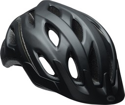 The Bell Ferocity Bike Helmet Has A Dark Titanium Texture. - $42.93