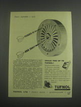 1953 Tufnol Ltd Ad - Flights of fact and fancy - $18.49