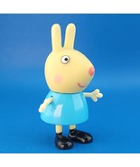 Peppa Pig Rebecca Rabbit Figure Blue Dress Jazwares 2003 Replacement Toy - £4.33 GBP