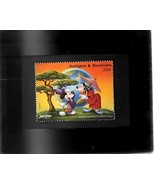 Tchotchke Stamp Art - Around The World In 80 Days - Mickey &amp; Goofy&#39;s Adv... - $8.77