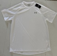 Under Armour The Tech Tee Short Sleeve Shirt Men&#39;s White Large NWT - $18.80