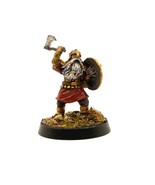 Dwarf Warrior 1 Painted Miniature Khazad-dum Moria Fighter Middle-Earth - €23,95 EUR