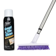 Fuller Brush Tile Grout E-Z Scrubber + Tile &amp; Grout Cleaner - Lightweight Multip - $84.99