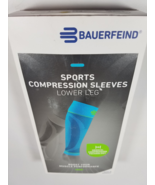 Bauerfeind Sports Compression Lower Leg Calf Sleeves Black - XL - £26.97 GBP