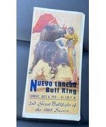 Bullfighting Advertisement Flyer – 4.5&quot; x 9&quot; - Plaza de Nuevo Laredo #7 - $12.99