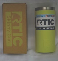 Insulated Skinny Can Holder Stainless Steel YELLOW Ultra Truly White Claw Fit