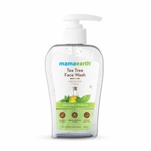 Mamaearth Tea Tree Face Wash with Neem for Acne &amp; Pimples – 250ml (Pack of 1) - £15.54 GBP