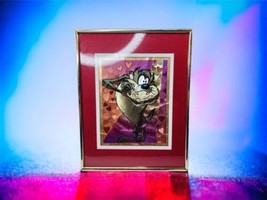 Looney Tunes Magic Effects Tasmanian Devil Taz 8 x 10 Framed Foil Print Vintage - £25.74 GBP