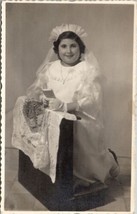 RPPC Young Girl Holy Communion 1954 Maria Luciano Postcard B21 - $6.95