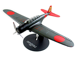 Nakajima B5N TYPE97 Japan Carrier Attack Bomber Year 1942 Deagostini Scale 1:72 - £47.54 GBP