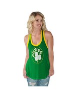 NBA Boston Celtics Womens Power Play Color Block Tank Top/Green/L - $19.80