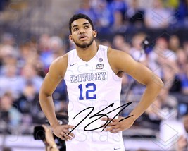 Karl-Anthony Towns Signed 8x10 Glossy Photo Autographed RP Signature Print Poste - £13.12 GBP