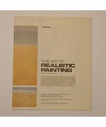 The Art of Realistic Painting 1973 featuring Paintings by Ralph Pereida - $9.49