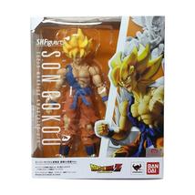Bandai S.H.Figuarts Dragon Ball Z Super Saiyan Son Goku Super Warrior Aw... - $115.00