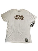 Star Wars Shirt- Cotton/Polyester Mens Size XL White T-Shirt Funko - £9.13 GBP