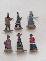 Lot of 6 Wilhelm Schweizer Figure Woman Men Pewter Miniature Bavarian Ge... - $102.29