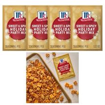 4 Packs McCormick Sweet &amp; Spicy Party Mix Seasoning 1.12 oz Limited Edition - $15.09
