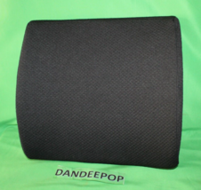 Samsonite Back Lumbar Support Cushion Black Polyester Polyurethane - $27.71