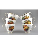 *Vintage Old Nuremberg Bavaria Germany 6 Piece Cups Fruit, Grapes, Apples - €23,20 EUR