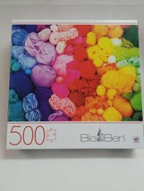 Rainbow Yarn 500 pcs Jigsaw Puzzle Big Ben New in Box Milton Bradley - $24.99