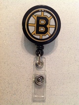 Nhl Boston Bruins Badge Reel Id Holder and 50 similar items