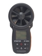 Anemometer Digital Wind Speed Meter Gauge  Measure Air Flow Humidity Bac... - £31.58 GBP