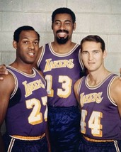 Elgin Baylor Wilt Chamberlain Jerry West 8X10 Photo La Lakers Basketball Nba - £3.94 GBP