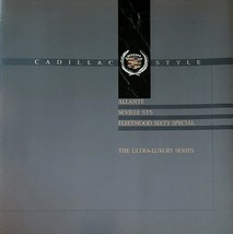 1990 Cadillac Ultra Luxury Series ALLANTE SIXTY SPECIAL STS brochure cat... - £9.77 GBP